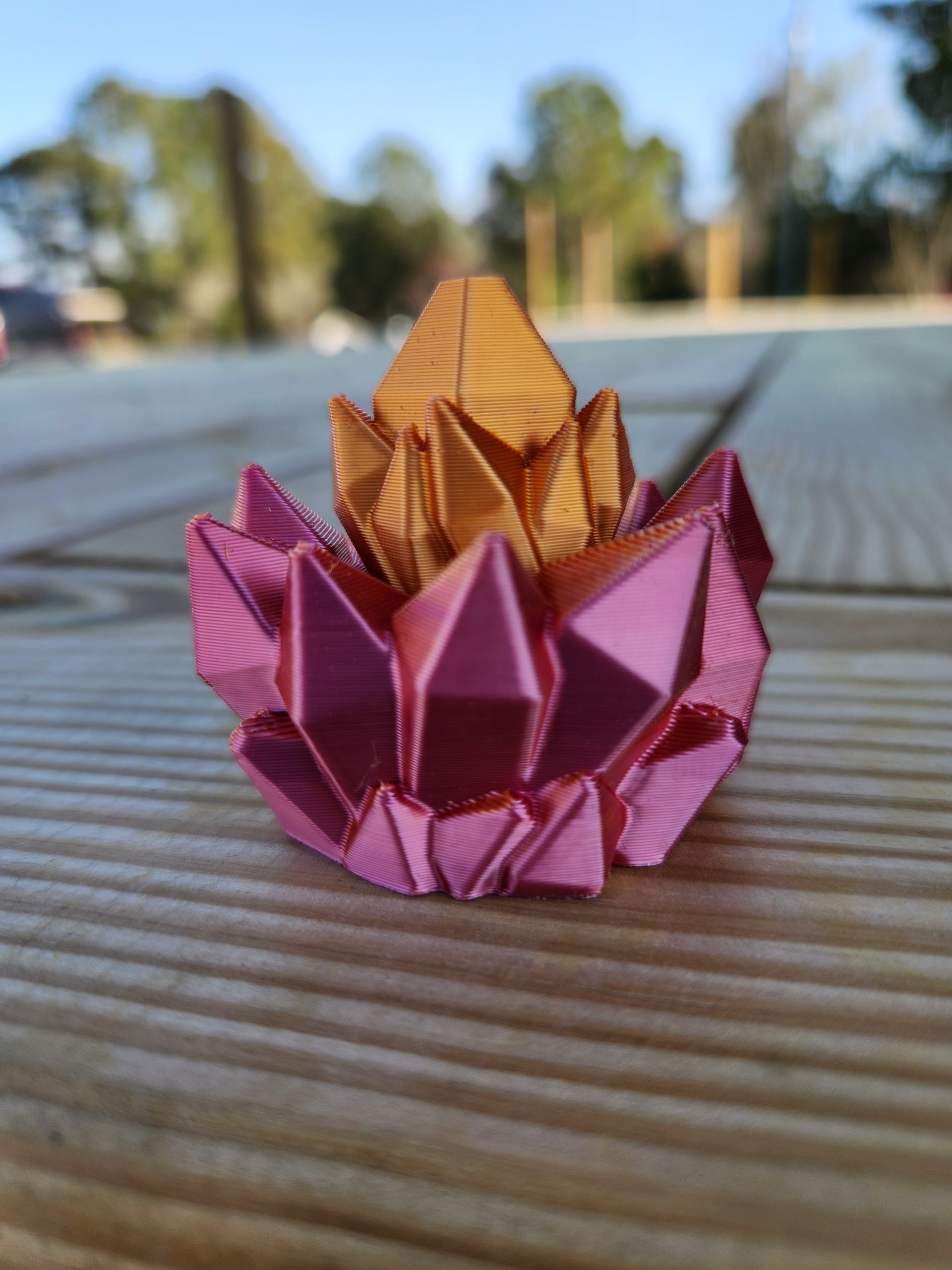 Crystal Fidget Spinner Gilded Rose