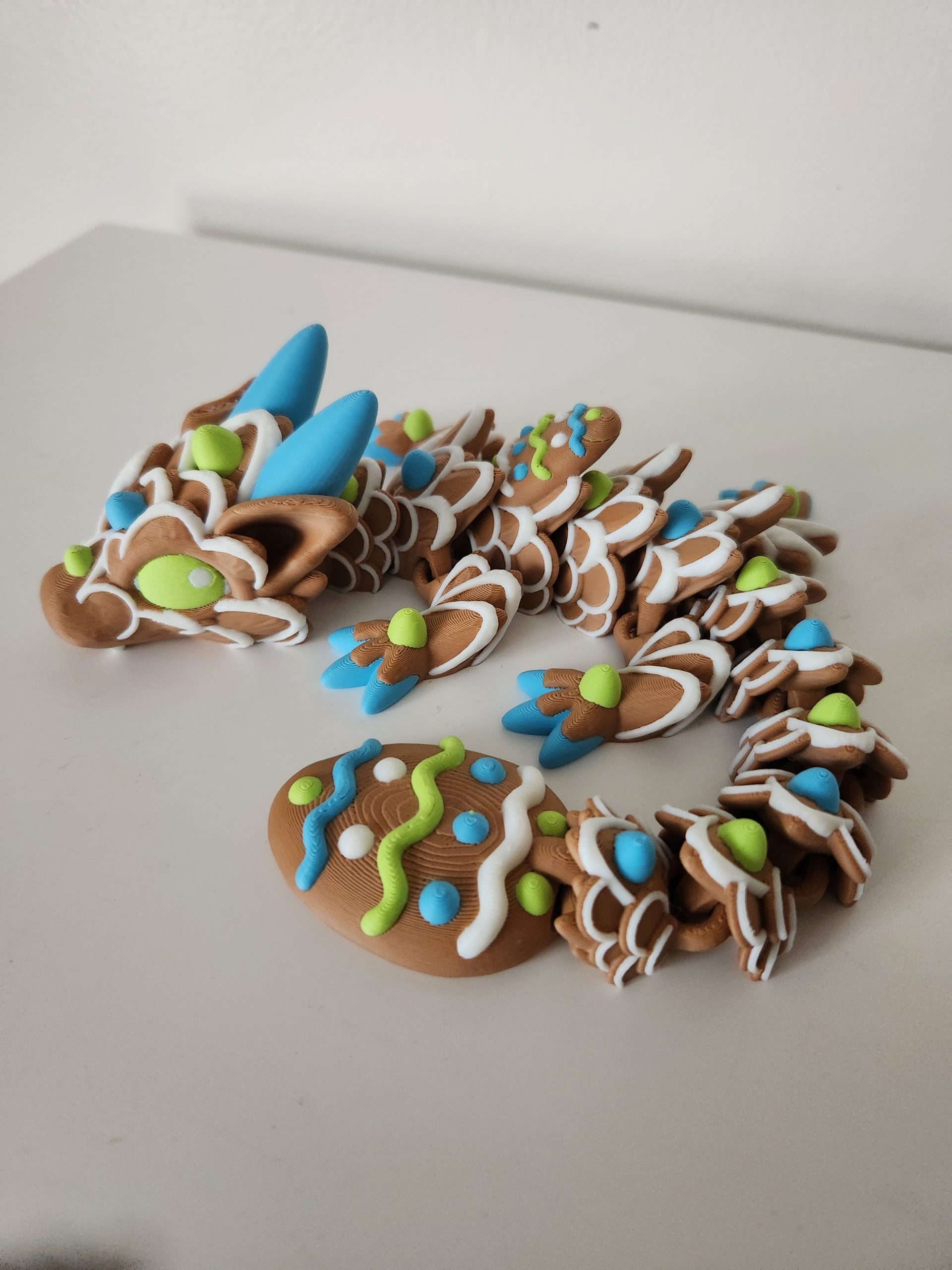 Baby Easter Cookie Blue Yellow