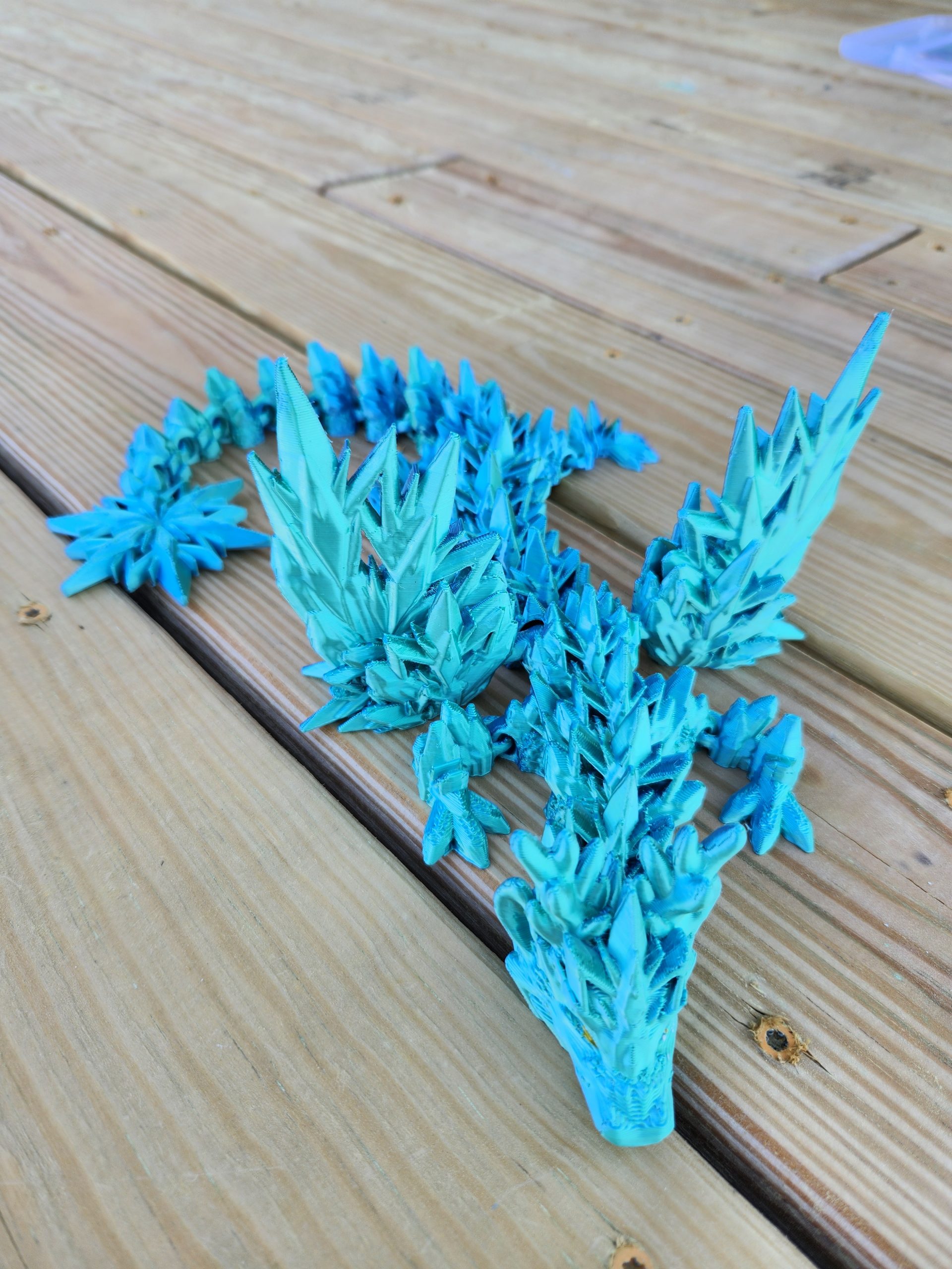 Winter Short w Wings Blue Hawaii